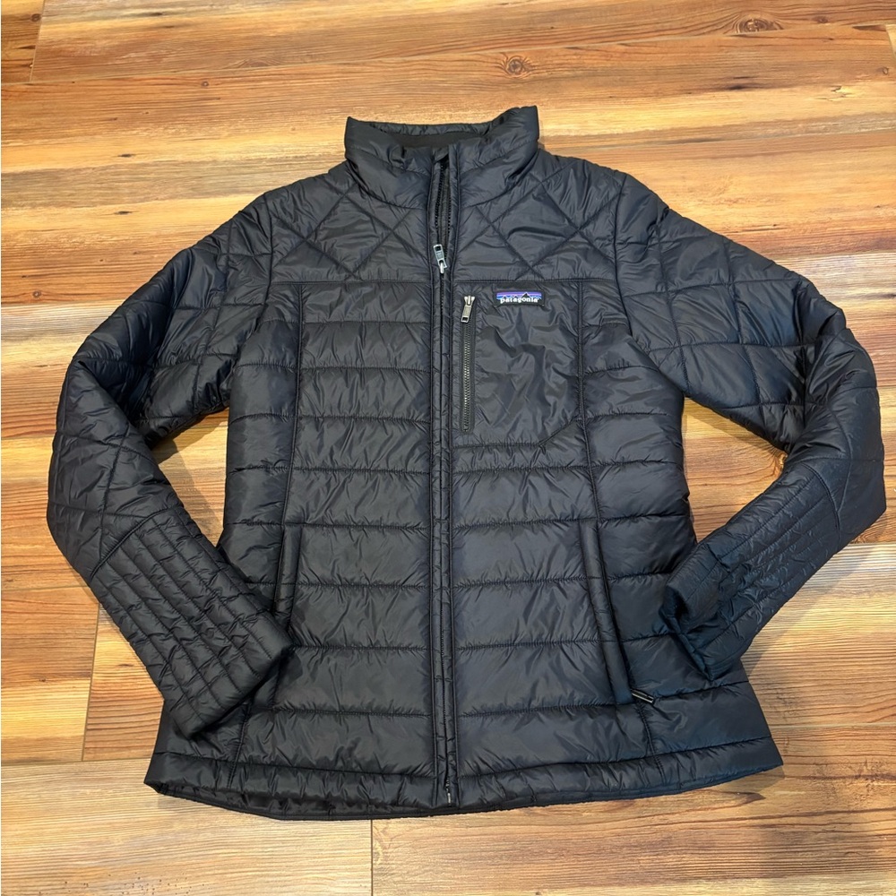 Patagonia Black Puffer Jacket Lightweight Insulated